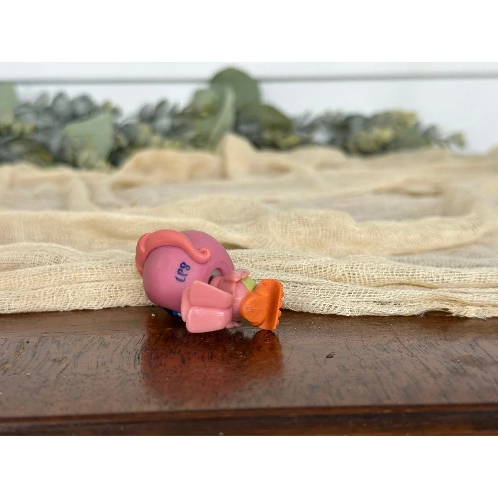 Littlest Pet‎ Shop #1219 Pink Cockatoo Bird Hasbro Vintage generation 2